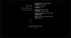Desktop Screenshot of card-fictions.com