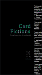 Mobile Screenshot of card-fictions.com
